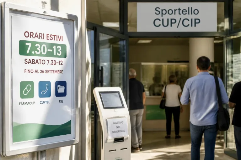 Ausl Romagna, orari estivi agli sportelli a Ravenna, Faenza e Lugo fino al 26 settembre
