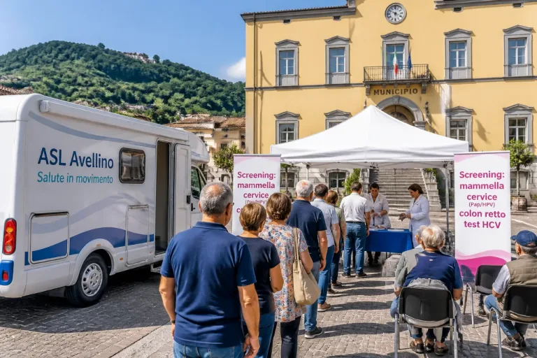 Avellino, i camper della salute tornano in Irpinia: screening gratis a luglio