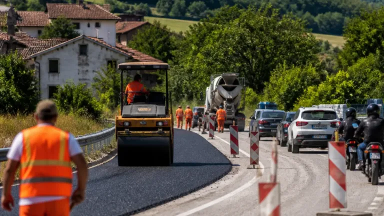 Avviati i lavori sulla SP 88 di Roccacinquemiglia: 50mila euro per rifare 300 metri di carreggiata