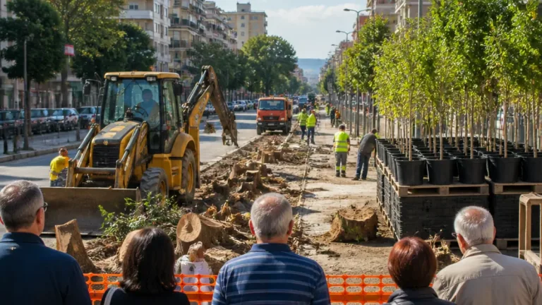 Bari, Brt e alberi: 83 essenze da rimuovere su 700, Comune promette 13.000 nuovi innesti