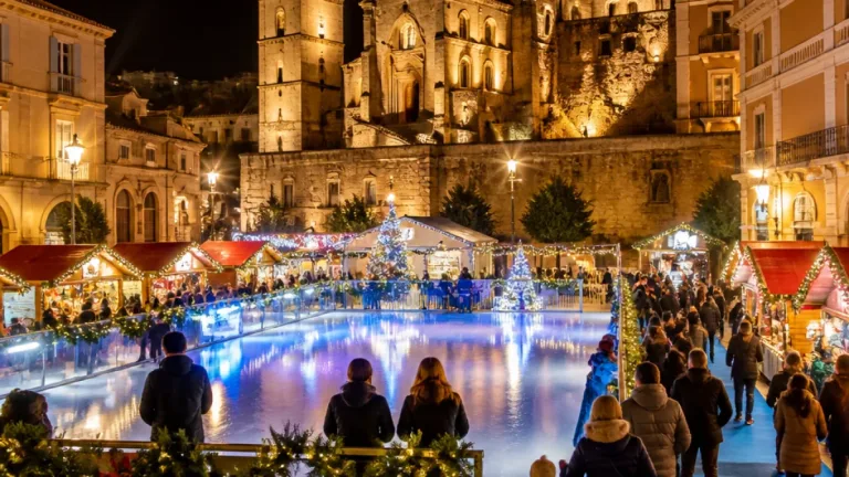 Benevento si prepara al ventesimo «Natale sul ghiaccio»: pista in Piazza Roma dal 16 novembre