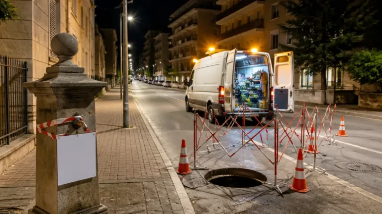 Benevento, stop notturno all’acqua in diverse strade: orari e vie interessate