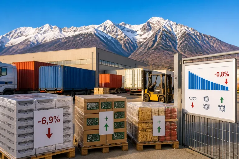 Export bellunese stabile: occhialeria in calo, vola l’elettronica e bene l’alimentare