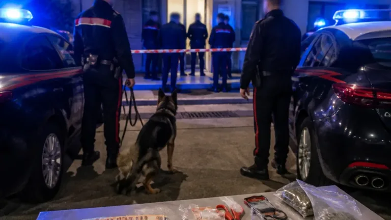 Blitz dei carabinieri a Benevento: sequestri, denunce e controllo con il Nucleo cinofili