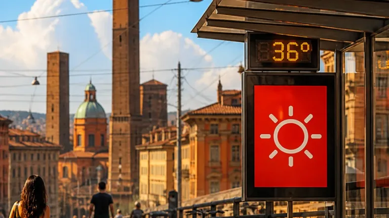 Bologna sotto il bollino rosso: ondata di caldo con picchi fino a 37°C