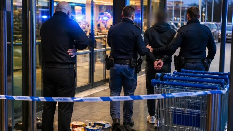Brescia, aggressione al vigilante alla Lidl di Sant’Eufemia: arresto e divieto di ritorno
