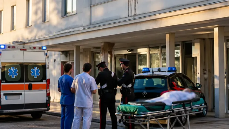Brindisi, 28enne si lancia dal secondo piano del Perrino dopo fermo con taser