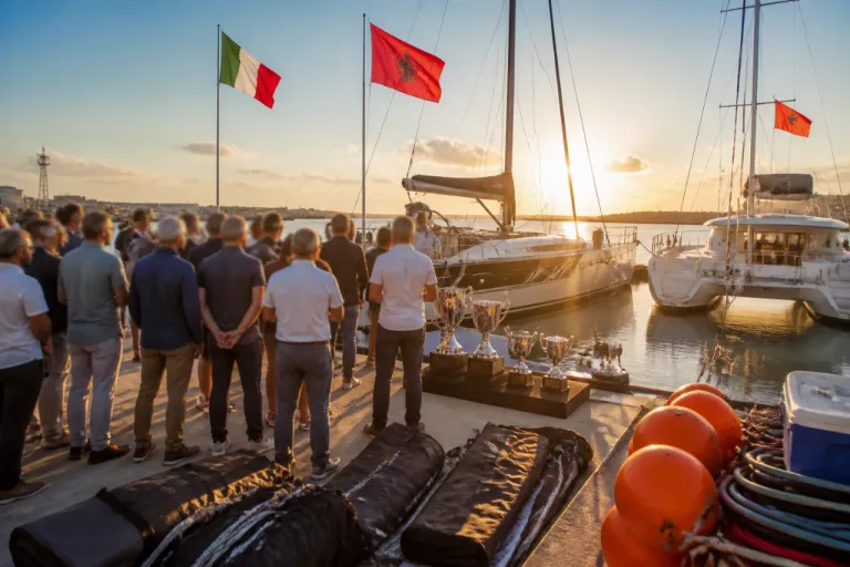 Brindisi protagonista: la XV Regata Brindisi–Valona incorona «Freedom» della Lega Navale