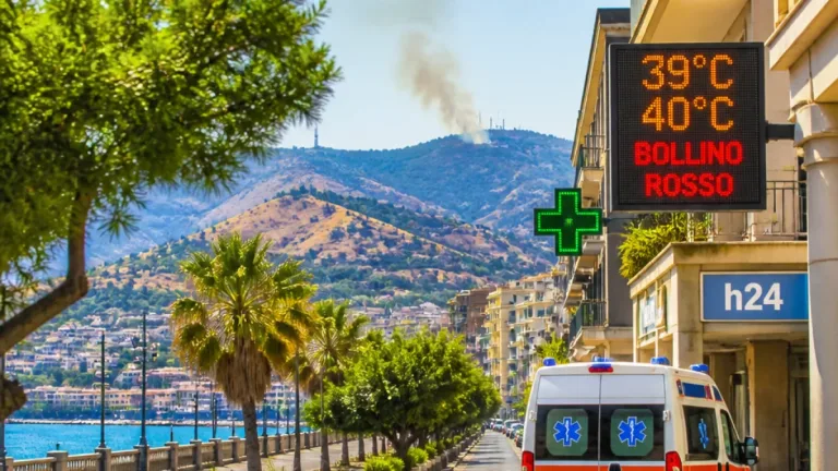 Caldo estremo a Messina: bollino rosso, piano ASP h24 e rischio incendi