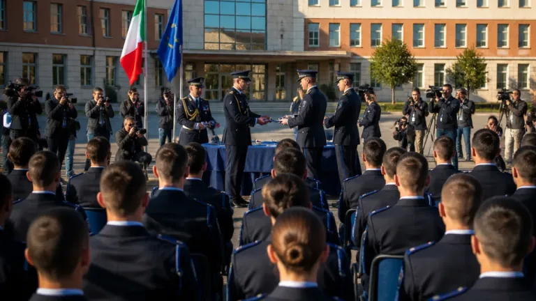 Campobasso, consegna degli alamari: 196 nuovi agenti completano il 233° corso