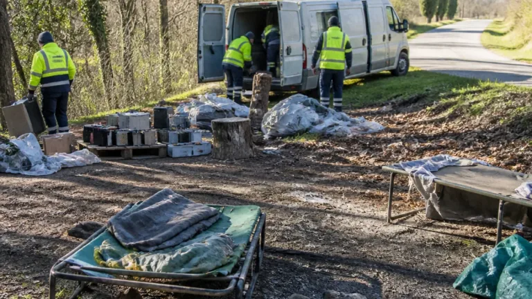 Carabinieri smantellano bivacco per spaccio nei boschi di Trequanda: bonificata l'area