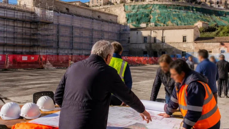 Casa Italia a Chieti: sopralluogo su ex convento della Bucciante e sul dissesto di Santa Maria