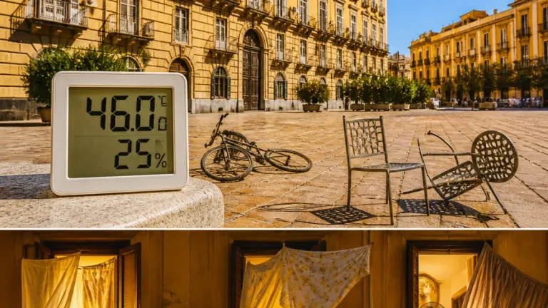 Caserta, il clima è cambiato: +3,6°C estivi e 62 notti tropicali in più rispetto al 1975