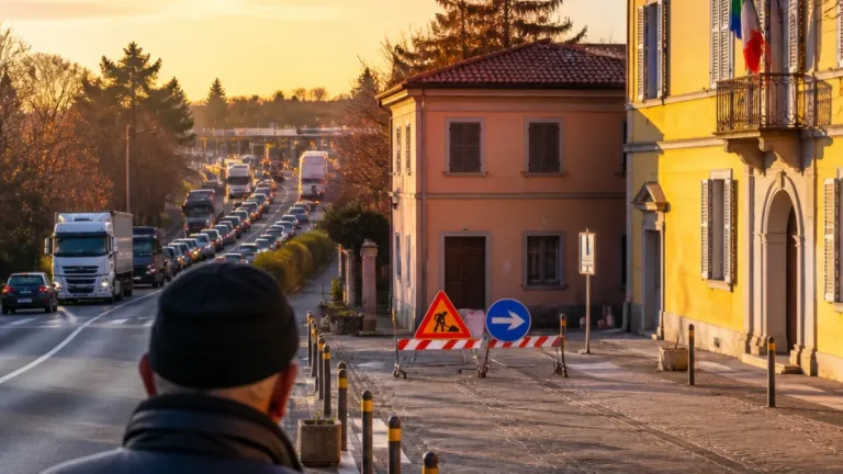 Castelvetro paralizzata dopo l’incidente in A21: la sindaca rinnova l’appello per la rotatoria