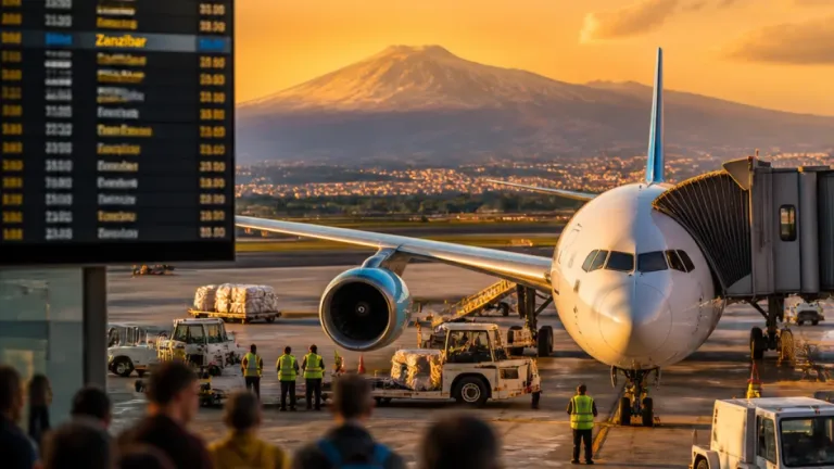 Catania: nuovo volo diretto per Zanzibar, rafforzata la posizione internazionale dello scalo
