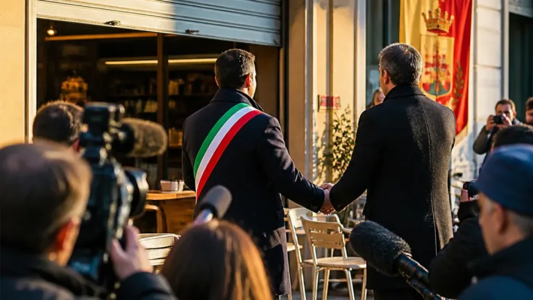 Catanzaro, il sindaco Fiorita al fianco del commerciante di via XX Settembre