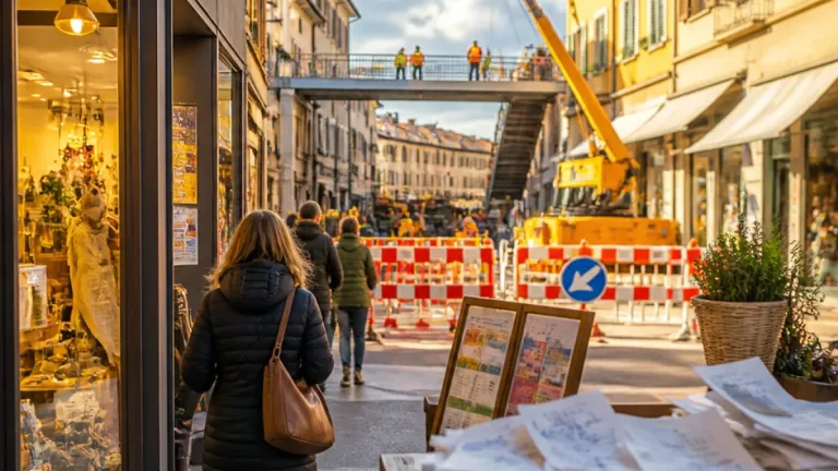 Commercianti di Crema creano rete di solidarietà dopo la chiusura del ponte di via Cadorna