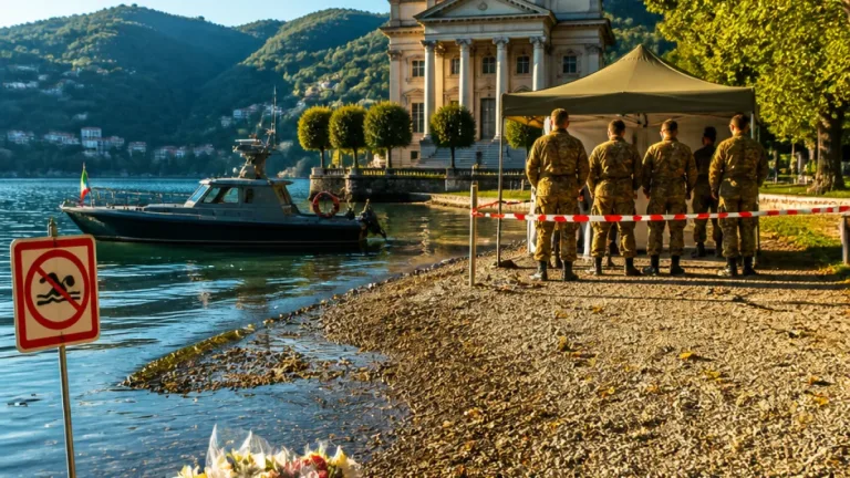 Como, dopo la tragedia alla spiaggetta la proposta: presidio militare fisso