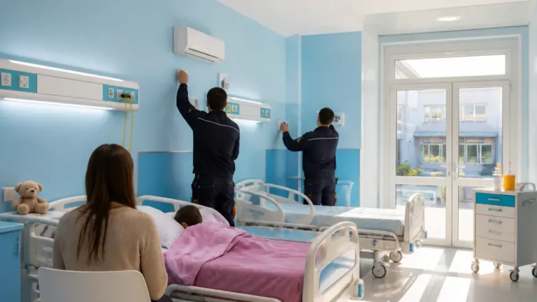 Completata la climatizzazione del reparto di Pediatria del Santa Croce: sollievo per bambini e famiglie