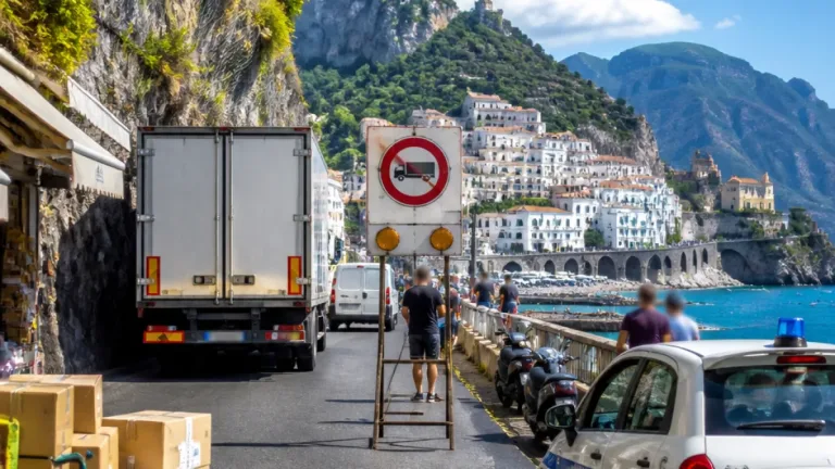 Confcommercio e autotrasporto contro i nuovi limiti sulla SR in Costiera: richiesto l'annullamento