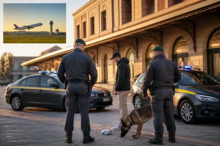 Controlli alla stazione di Treviso: arresto amministrativo per hashish ed espulsione verso la Tunisia