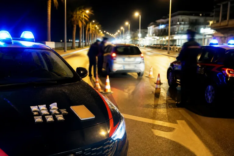 Controlli dei Carabinieri su movida e strade: denunciate persone e sequestri tra Mondragone e Castel Volturno
