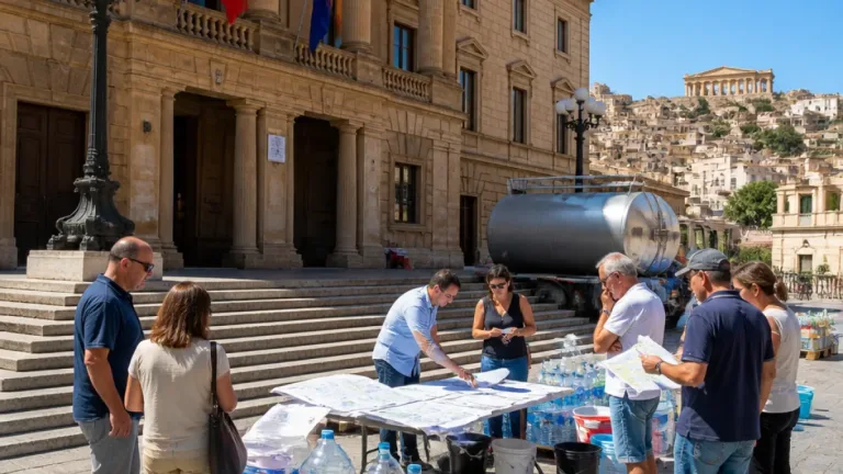 Crisi idrica, Agrigento convoca un Consiglio comunale aperto: l’azione regionale dell’ANAFePC