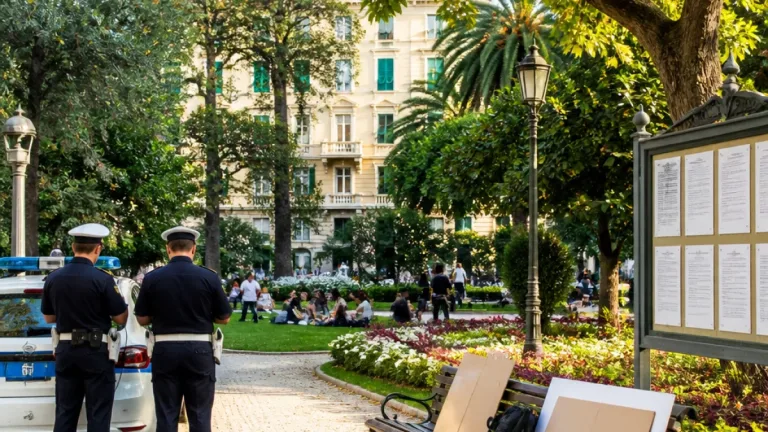 Dieci multati ai giardini storici di La Spezia: torna la polemica sul divieto di sedersi sull’erba