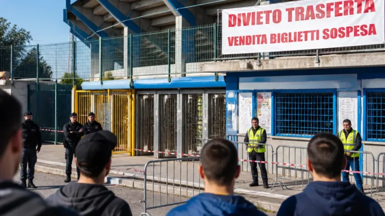 Divieto di trasferta: residenti di nove Comuni non potranno andare a Francavilla per Francavilla–Chieti