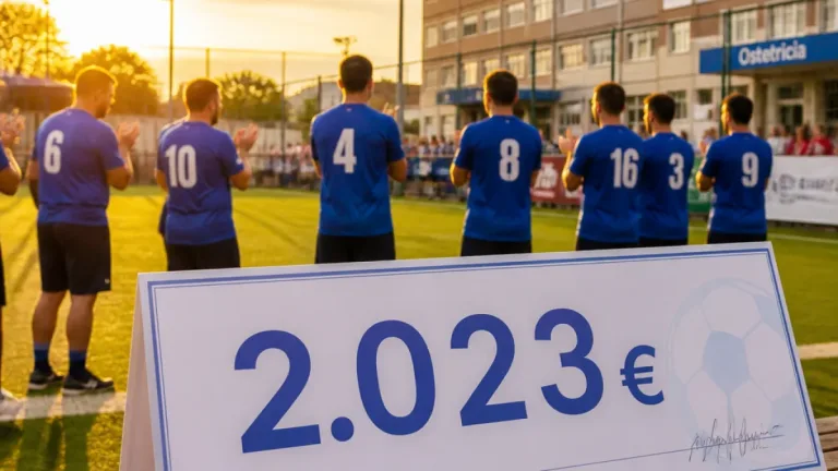Donati 2.023 euro all'Ostetricia di Vercelli grazie al torneo solidale WHP Cup