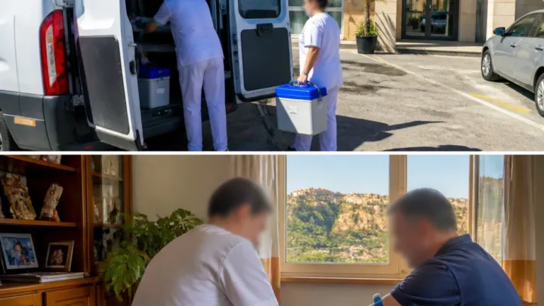 Enna: dalla Casa di Comunità partono i prelievi ematici a domicilio per pazienti fragili