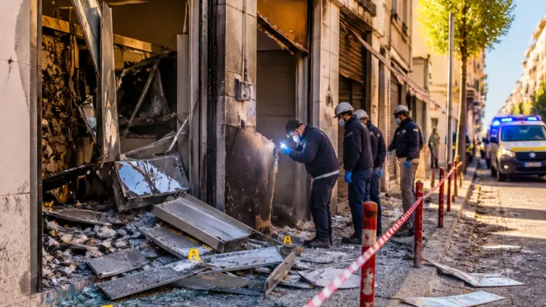 Esplosione di un bancomat a Modugno: devastata la filiale, indagano i carabinieri