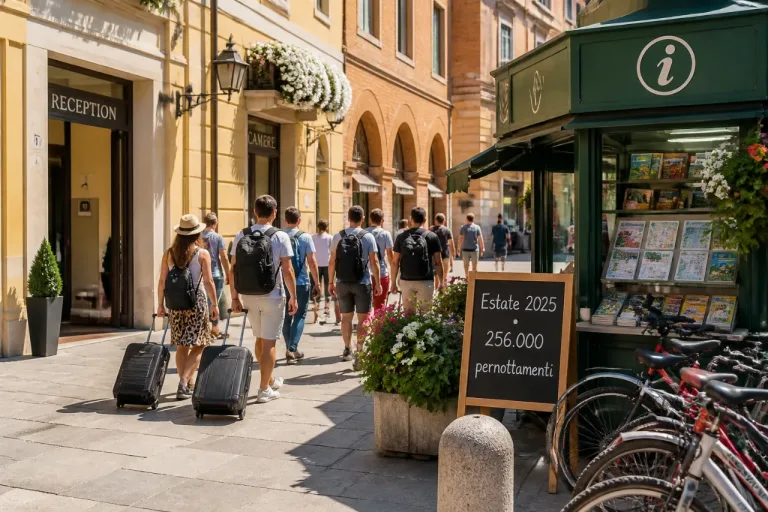 Estate 2025: quasi 256mila pernottamenti in provincia, spinta dagli stranieri