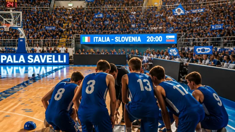 Europei Under 18 a Porto San Giorgio: l’Italia cerca il riscatto contro Slovenia e Turchia