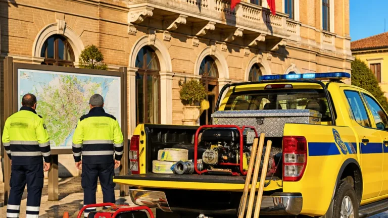 Fano rafforza la Protezione Civile: nuovo mezzo operativo grazie alla raccolta post-alluvione