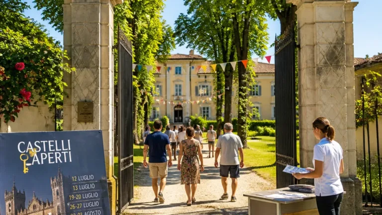 Ferragosto nei castelli del Torinese: aperture straordinarie a Agliè, Masino e Miradolo