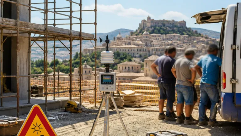Fillea Cgil: nelle costruzioni di Enna il caldo crea condizioni «disastrose», servono norme e controlli