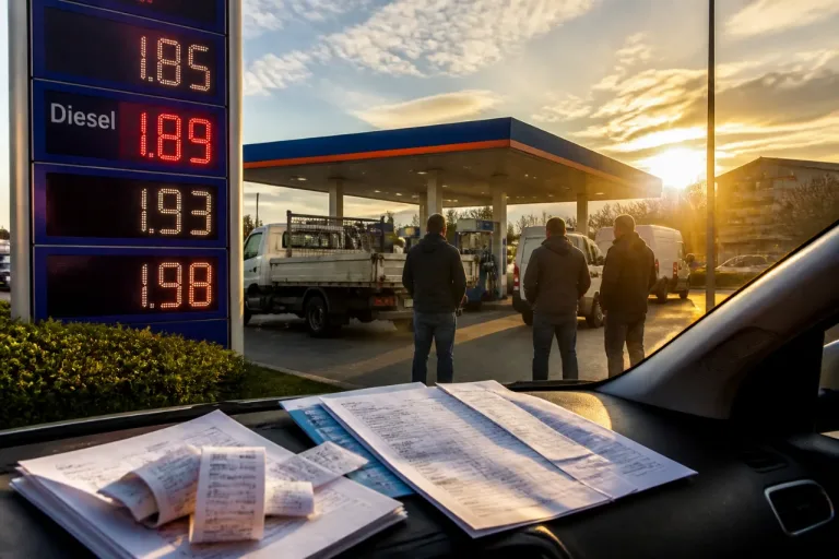 Fine del taglio accise: il gasolio torna più caro e preoccupa imprese e famiglie modenesi