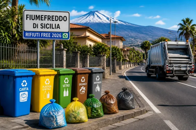 Fiumefreddo di Sicilia tra i ‘Rifiuti Free’: secondo Comune virtuoso nel Catanese