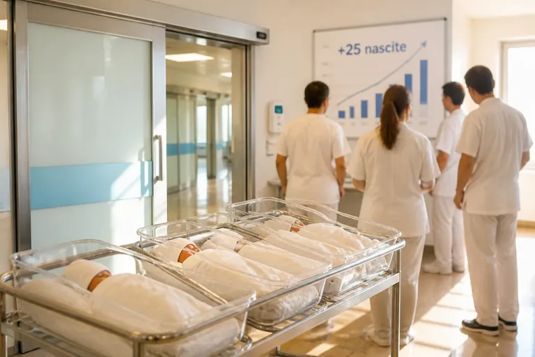 Forlì: aumenta il numero di neonati al Morgagni-Pierantoni, +25 nel primo semestre