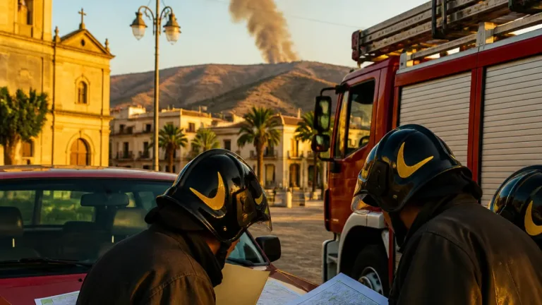 Fp Cgil chiede un distaccamento dei Vigili del Fuoco a Catenanuova per fronteggiare gli incendi