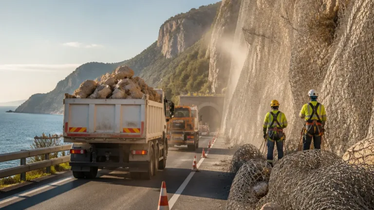 Frana a Finale Ligure: riaperta l'Aurelia dopo gli interventi di messa in sicurezza