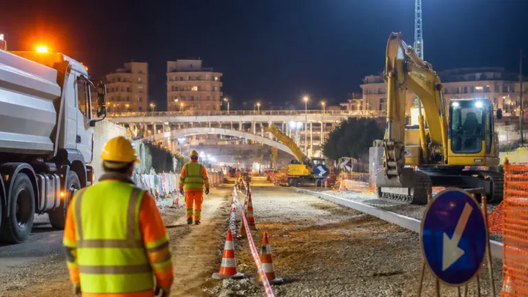 Frosinone, partono i lavori notturni per la riqualificazione di piazzale De Matthaeis