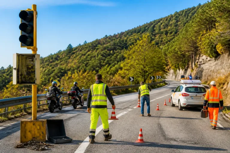 Furto di batterie alla Sp 29: semaforo spento e rischio frontale al Colle di Cadibona