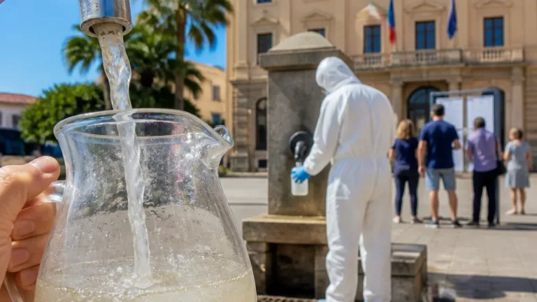 Gela, odore anomalo nell'acqua: Comune avvia verifiche e sconsiglia uso alimentare