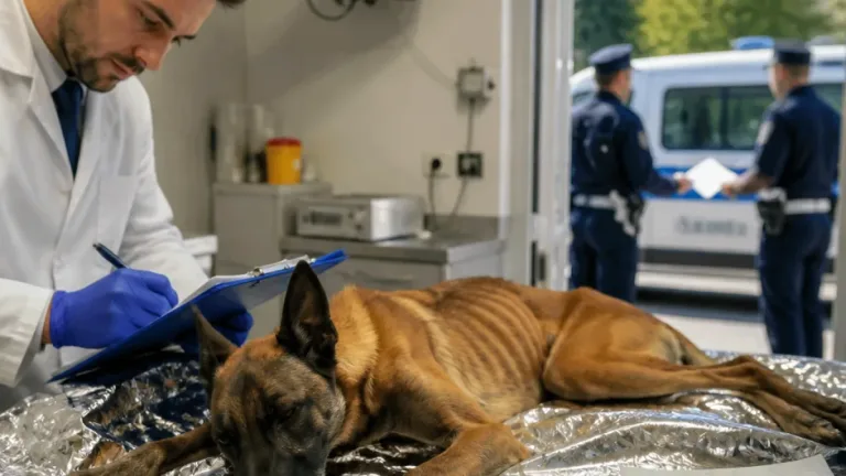 Genova, cane malnutrito salvato e affidato alla polizia locale: denunciato l'abbandonante