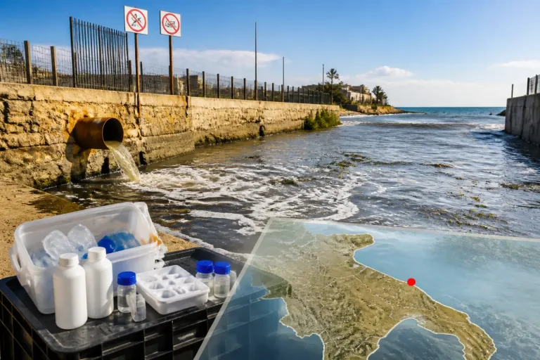 Goletta Verde: la foce del Canale H a Barletta segnalata come «fortemente inquinata»