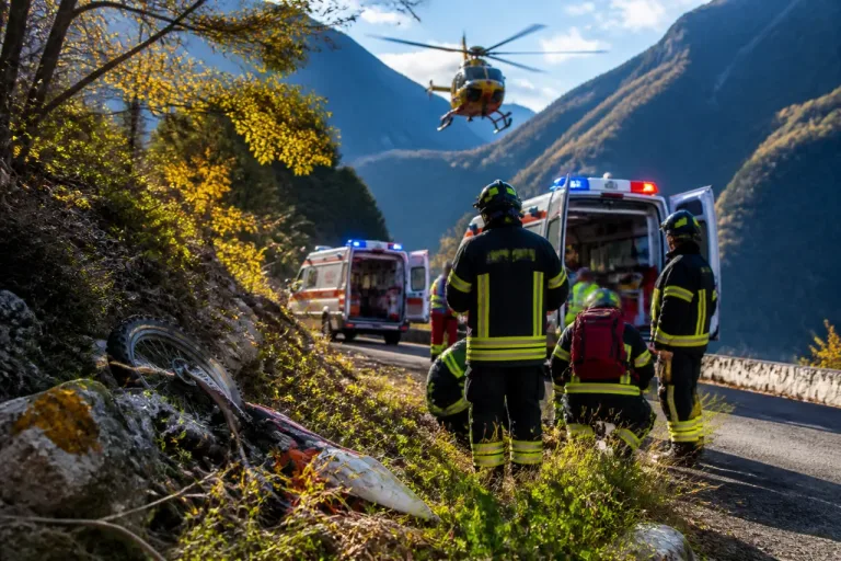 Grave incidente a Edolo sulla strada per il Monte Colmo: due giovani feriti, moto nel bosco