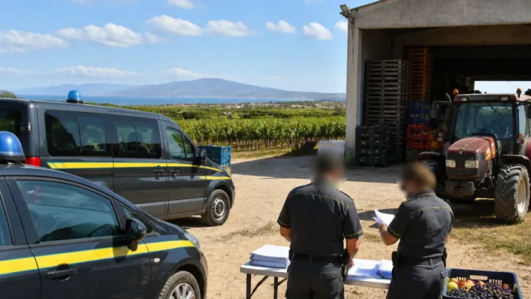 Guardia di Finanza scopre 15 lavoratori "in nero" in aziende agricole: sanzioni e possibili sospensioni