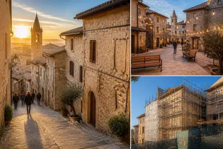 I borghi perugini che hanno risposto meglio al recupero: tre esempi per il dopo-sisma